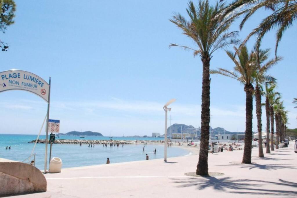 Blue Summer Vibes Apartment For 4P, Ac, Balcony, Parking, Beach At 50M, Spa Access -4 La Ciotat Kültér fotó